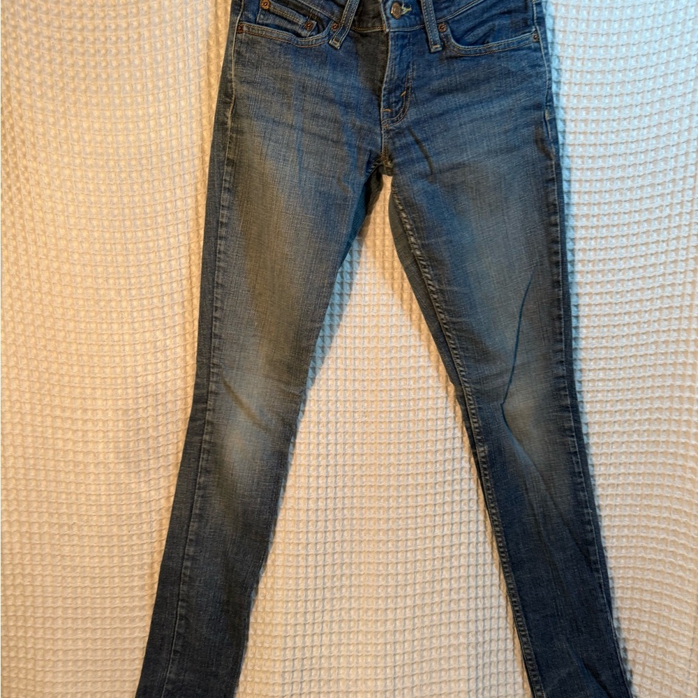 Levi's 524 Too Super Low Blue Jeans - Size 3M
